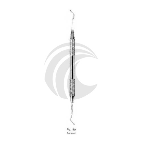  Oval spoon 18W 